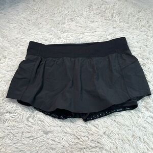 Lululemon Final Lap Skirt Black